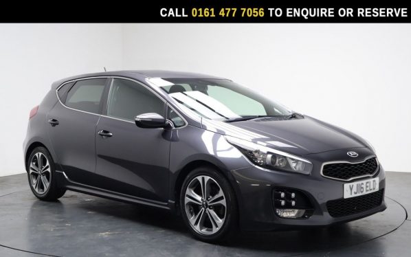 Used 2016 SILVER KIA CEED Hatchback 1.0 T-GDi GT-Line Hatchback 5dr Petrol Manual Euro 6 (s/s) (118 bhp) (reg. 2016-06-30) for sale in Stockport