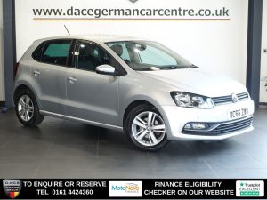 Used 2016 SILVER VOLKSWAGEN POLO Hatchback 1.2 TSI BlueMotion Tech Match Hatchback 5dr Petrol Manual Euro 6 (s/s) (90 ps) (reg. 2016-12-30) for sale in Altrincham