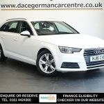 Used 2016 WHITE AUDI A4 AVANT Estate 1.4 TFSI Sport Estate 5dr Petrol Manual Euro 6 (s/s) (150 ps) (reg. 2016-05-04) for sale in Altrincham
