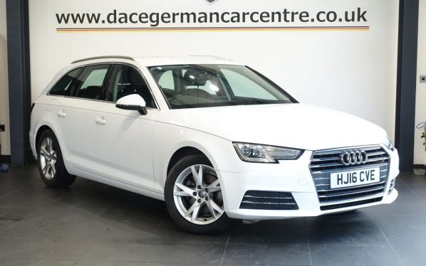 Used 2016 WHITE AUDI A4 AVANT Estate 1.4 TFSI Sport Estate 5dr Petrol Manual Euro 6 (s/s) (150 ps) (reg. 2016-05-04) for sale in Altrincham