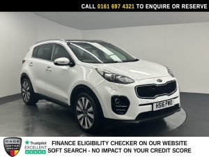 Used 2016 WHITE KIA SPORTAGE SUV 2.0 CRDi First Edition SUV 5dr Diesel Auto AWD Euro 6 (182 bhp) (reg. 2016-03-24) for sale in Manchester