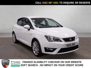 Used 2016 WHITE SEAT IBIZA Hatchback 1.2 TSI FR Hatchback 5dr Petrol Manual Euro 6 (90 ps) (reg. 2016-06-28) for sale in Manchester