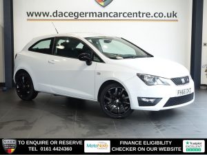 Used 2016 WHITE SEAT IBIZA Hatchback 1.2 TSI FR Sport Coupe 3dr Petrol Manual Euro 6 (110 ps) (reg. 2016-12-01) for sale in Altrincham