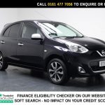 Used 2017 BLACK NISSAN MICRA Hatchback 1.2 n-tec Hatchback 5dr Petrol Manual Euro 6 (80 ps) (reg. 2017-02-14) for sale in Stockport