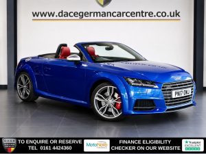 Used 2017 BLUE AUDI TTS Convertible 2.0 TFSI Roadster 2dr Petrol S Tronic quattro Euro 6 (s/s) (310 ps) (reg. 2017-03-02) for sale in Altrincham