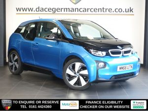 Used 2017 BLUE BMW I3 Hatchback 33kWh Hatchback 5dr Petrol Plug-in Hybrid Auto Euro 6 (s/s) (Range Extender) (170 ps) (reg. 2017-01-10) for sale in Altrincham