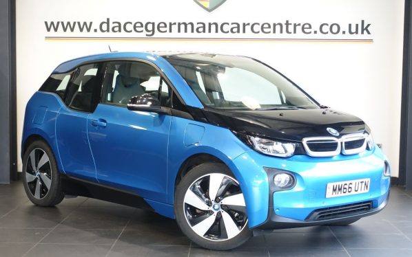 Used 2017 BLUE BMW I3 Hatchback 33kWh Hatchback 5dr Petrol Plug-in Hybrid Auto Euro 6 (s/s) (Range Extender) (170 ps) (reg. 2017-01-10) for sale in Altrincham