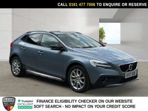 Used 2017 BLUE VOLVO V40 CROSS COUNTRY Hatchback 2.0 D4 Pro Hatchback 5dr Diesel Manual Euro 6 (s/s) (190 ps) (reg. 2017-03-03) for sale in Stockport