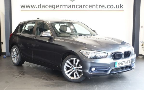 Used 2017 GREY BMW 1 SERIES Hatchback 1.5 116d Sport Hatchback 5dr Diesel Manual Euro 6 (s/s) (116 ps) (reg. 2017-12-19) for sale in Altrincham