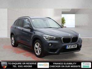 Used 2017 GREY BMW X1 SUV 2.0 18d SE SUV 5dr Diesel Auto sDrive Euro 6 (s/s) (150 ps) (reg. 2017-06-20) for sale in Altrincham