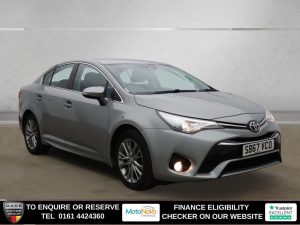 Used 2017 GREY TOYOTA AVENSIS Saloon 1.8 V-Matic Business Edition Saloon 4dr Petrol Manual Euro 6 (147 ps) (reg. 2017-12-15) for sale in Altrincham