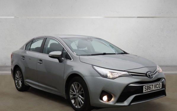 Used 2017 GREY TOYOTA AVENSIS Saloon 1.8 V-Matic Business Edition Saloon 4dr Petrol Manual Euro 6 (147 ps) (reg. 2017-12-15) for sale in Altrincham