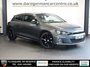 Used 2017 GREY VOLKSWAGEN SCIROCCO Hatchback 2.0 TDI BlueMotion Tech R-Line Black Edition Hatchback 3dr Diesel Manual Euro 6 (s/s) (184 ps) (reg. 2017-05-18) for sale in Altrincham