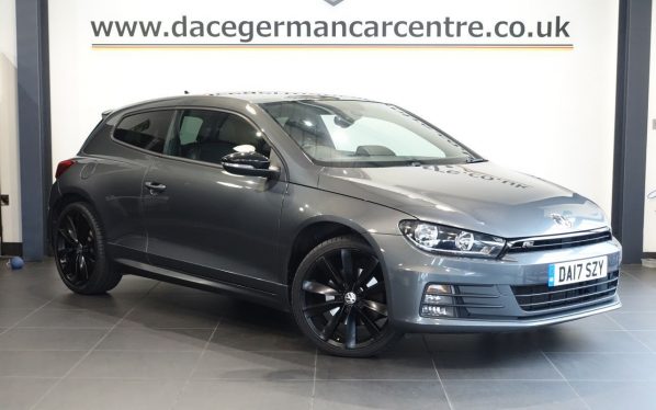 Used 2017 GREY VOLKSWAGEN SCIROCCO Hatchback 2.0 TDI BlueMotion Tech R-Line Black Edition Hatchback 3dr Diesel Manual Euro 6 (s/s) (184 ps) (reg. 2017-05-18) for sale in Altrincham