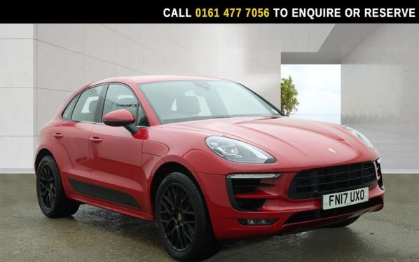 Used 2017 RED PORSCHE MACAN SUV 3.0T V6 GTS SUV 5dr Petrol PDK 4WD Euro 6 (s/s) (360 ps) (reg. 2017-03-02) for sale in Stockport