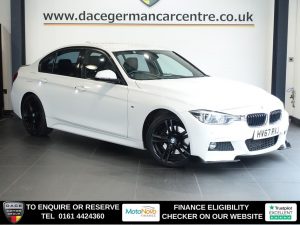 Used 2017 WHITE BMW 3 SERIES Saloon 3.0 330d M Sport Saloon 4dr Diesel Auto Euro 6 (s/s) (258 ps) (reg. 2017-09-29) for sale in Altrincham