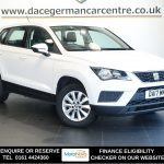 Used 2017 WHITE SEAT ATECA SUV 1.0 TSI Ecomotive S SUV 5dr Petrol Manual Euro 6 (s/s) (115 ps) (reg. 2017-07-17) for sale in Altrincham