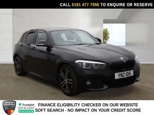 Used 2018 BLACK BMW 1 SERIES Hatchback 2.0 118d M Sport Shadow Edition Hatchback 5dr Diesel Auto Euro 6 (s/s) (150 ps) (reg. 2018-08-03) for sale in Stockport