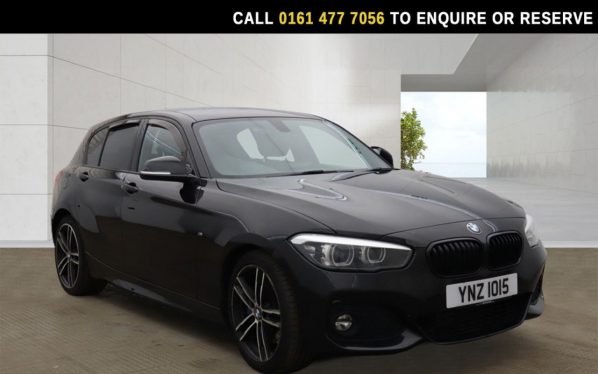 Used 2018 BLACK BMW 1 SERIES Hatchback 2.0 118d M Sport Shadow Edition Hatchback 5dr Diesel Auto Euro 6 (s/s) (150 ps) (reg. 2018-08-03) for sale in Stockport