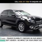 Used 2018 BLACK MERCEDES-BENZ GLA SUV 2.1 GLA200d SE (Executive) SUV 5dr Diesel 7G-DCT Euro 6 (s/s) (136 ps) (reg. 2018-09-03) for sale in Stockport