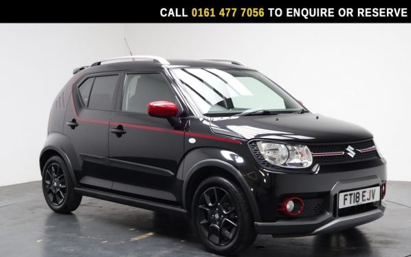 Used 2018 BLACK SUZUKI IGNIS Hatchback 1.2 Dualjet Adventure Hatchback 5dr Petrol Manual Euro 6 (90 ps) (reg. 2018-07-26) for sale in Stockport