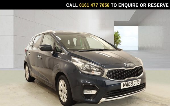 Used 2018 BLUE KIA CARENS MPV 1.6 GDi 2 MPV 5dr Petrol Manual Euro 6 (s/s) (133 bhp) (reg. 2018-09-21) for sale in Stockport