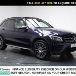 Used 2018 BLUE MERCEDES-BENZ GLC SUV 2.1 GLC250d AMG Line (Premium Plus) SUV 5dr Diesel G-Tronic+ 4MATIC Euro 6 (s/s) (204 ps) (reg. 2018-09-03) for sale in Stockport