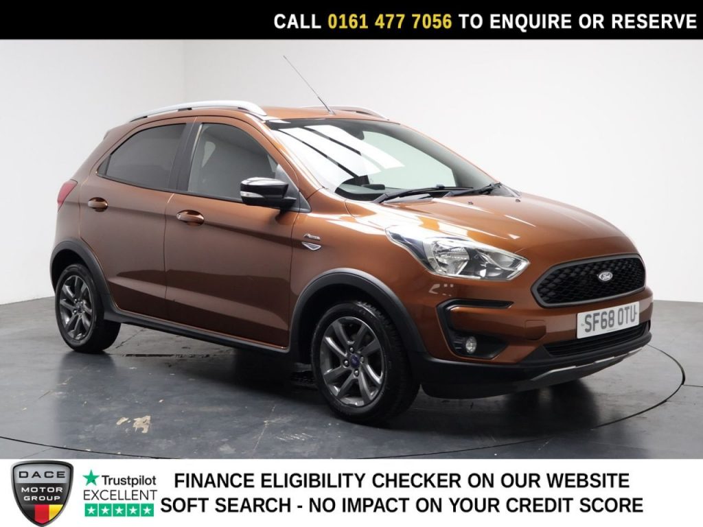 Used 2018 BRONZE FORD KA+ Hatchback 1.2 Ti-VCT Active Hatchback 5dr Petrol Manual Euro 6 (s/s) (85 ps) (reg. 2018-10-29) for sale in Stockport