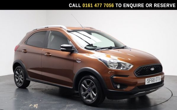 Used 2018 BRONZE FORD KA+ Hatchback 1.2 Ti-VCT Active Hatchback 5dr Petrol Manual Euro 6 (s/s) (85 ps) (reg. 2018-10-29) for sale in Stockport
