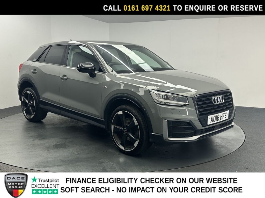 Used 2018 GREY AUDI Q2 SUV 1.4 TFSI CoD Edition 1 SUV 5dr Petrol S Tronic Euro 6 (s/s) (150 ps) (reg. 2018-03-27) for sale in Manchester