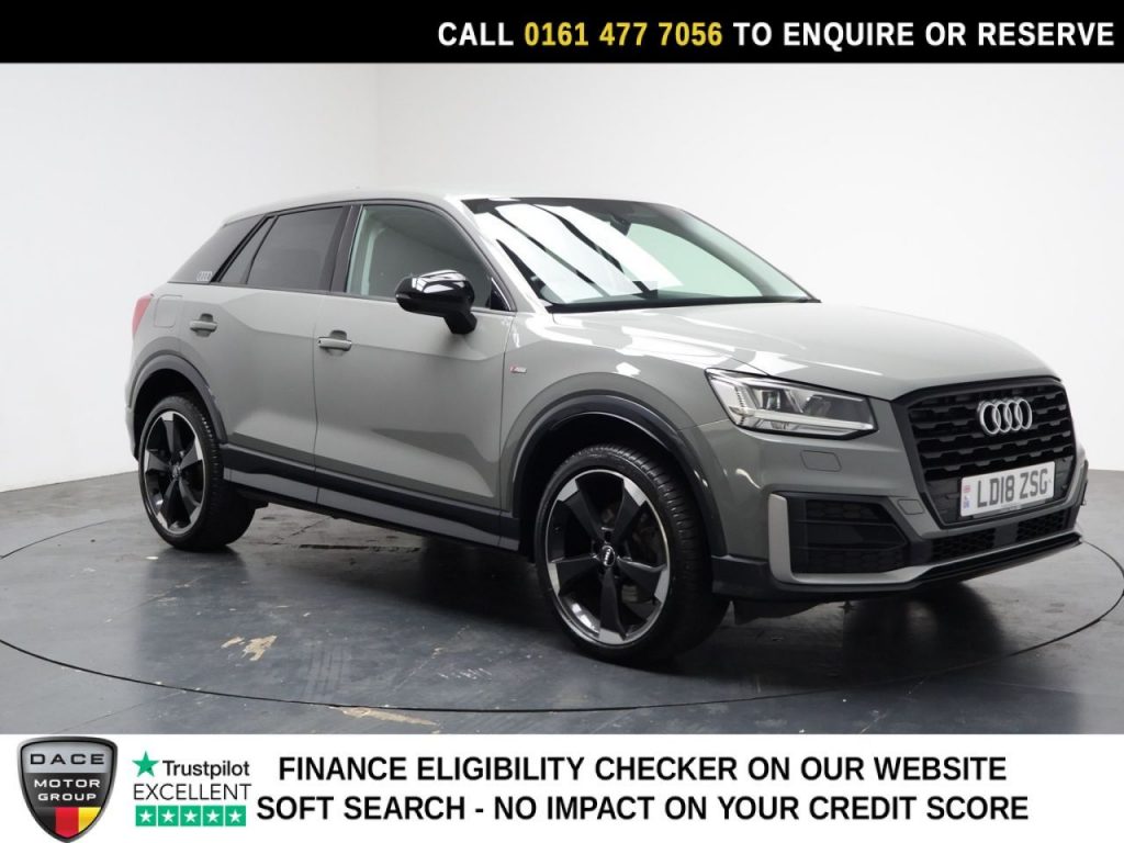 Used 2018 GREY AUDI Q2 SUV 1.4 TFSI CoD Edition 1 SUV 5dr Petrol S Tronic Euro 6 (s/s) (150 ps) (reg. 2018-05-25) for sale in Stockport