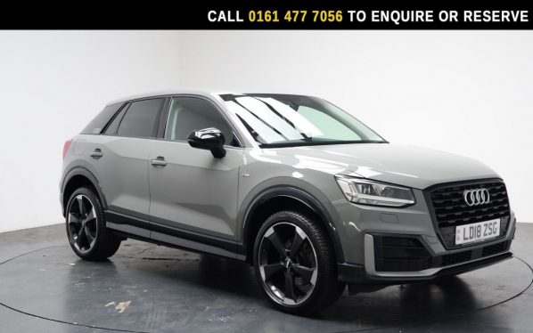 Used 2018 GREY AUDI Q2 SUV 1.4 TFSI CoD Edition 1 SUV 5dr Petrol S Tronic Euro 6 (s/s) (150 ps) (reg. 2018-05-25) for sale in Stockport