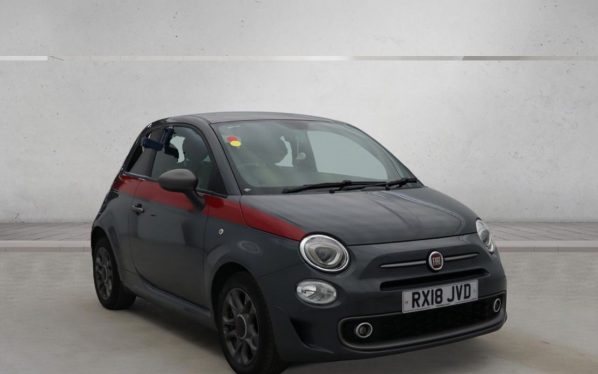 Used 2018 GREY FIAT 500 Hatchback 1.2 S Hatchback 3dr Petrol Manual Euro 6 (s/s) (69 bhp) (reg. 2018-03-31) for sale in Altrincham