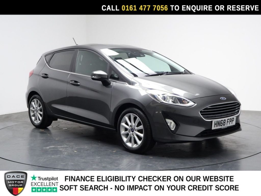 Used 2018 GREY FORD FIESTA Hatchback 1.0T EcoBoost GPF Titanium X Hatchback 5dr Petrol Manual Euro 6 (s/s) (125 ps) (reg. 2018-11-28) for sale in Stockport