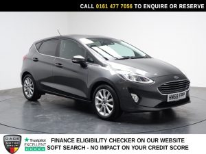 Used 2018 GREY FORD FIESTA Hatchback 1.0T EcoBoost GPF Titanium X Hatchback 5dr Petrol Manual Euro 6 (s/s) (125 ps) (reg. 2018-11-28) for sale in Stockport