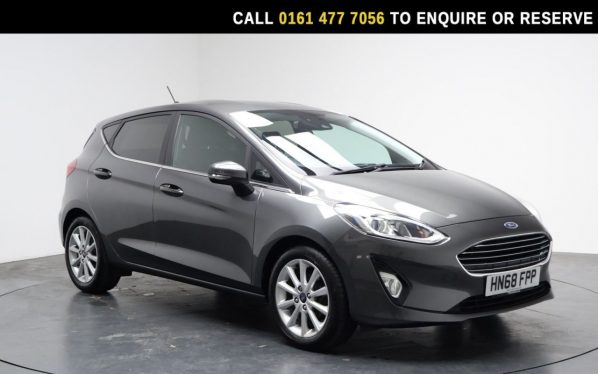Used 2018 GREY FORD FIESTA Hatchback 1.0T EcoBoost GPF Titanium X Hatchback 5dr Petrol Manual Euro 6 (s/s) (125 ps) (reg. 2018-11-28) for sale in Stockport