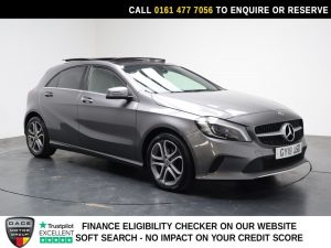 Used 2018 GREY MERCEDES-BENZ A-CLASS Hatchback 2.1 A200d Sport Edition Plus Hatchback 5dr Diesel 7G-DCT Euro 6 (s/s) (136 ps) (reg. 2018-05-31) for sale in Stockport