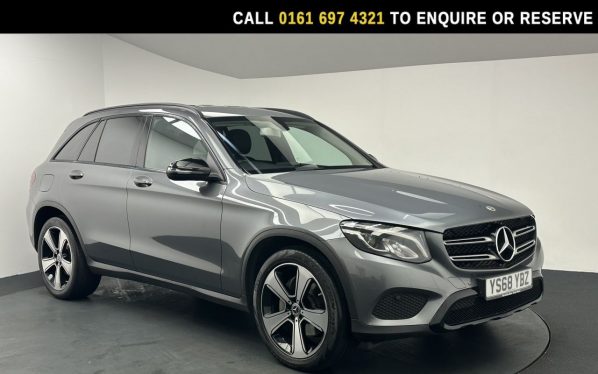 Used 2018 GREY MERCEDES-BENZ GLC SUV 2.1 GLC220d Urban Edition SUV 5dr Diesel G-Tronic+ 4MATIC Euro 6 (s/s) (170 ps) (reg. 2018-11-19) for sale in Manchester