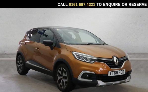 Used 2018 ORANGE RENAULT CAPTUR SUV 0.9 TCe ENERGY GT Line SUV 5dr Petrol Manual Euro 6 (s/s) (90 ps) (reg. 2018-09-28) for sale in Manchester