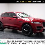 Used 2018 RED JAGUAR F-PACE SUV 2.0 P250i R-Sport SUV 5dr Petrol Auto AWD Euro 6 (s/s) (250 ps) (reg. 2018-02-20) for sale in Stockport
