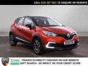 Used 2018 RED RENAULT CAPTUR SUV 0.9 TCe ENERGY Dynamique Nav SUV 5dr Petrol Manual Euro 6 (s/s) (90 ps) (reg. 2018-05-19) for sale in Manchester