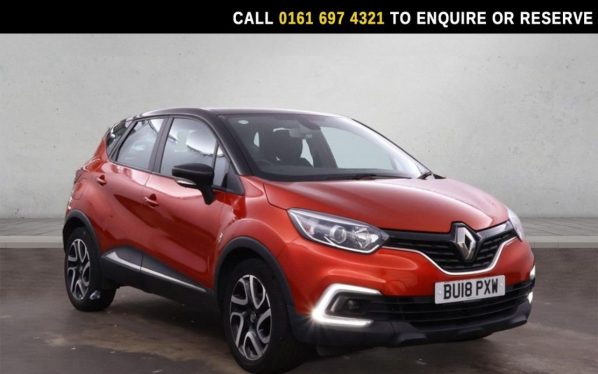 Used 2018 RED RENAULT CAPTUR SUV 0.9 TCe ENERGY Dynamique Nav SUV 5dr Petrol Manual Euro 6 (s/s) (90 ps) (reg. 2018-05-19) for sale in Manchester