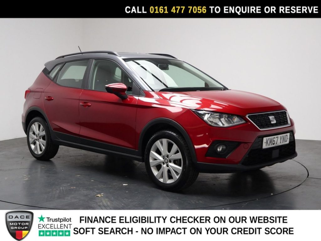 Used 2018 RED SEAT ARONA SUV 1.0 TSI SE Technology SUV 5dr Petrol DSG Euro 6 (s/s) (115 ps) (reg. 2018-01-29) for sale in Stockport