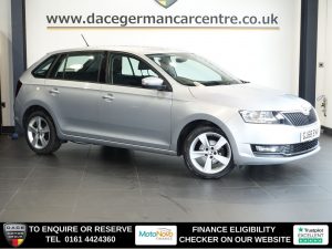 Used 2018 SILVER SKODA RAPID SPACEBACK Hatchback 1.0 TSI SE Tech Hatchback 5dr Petrol Manual Euro 6 (s/s) (95 ps) (reg. 2018-09-07) for sale in Altrincham