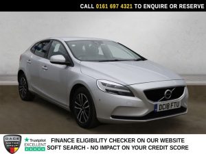 Used 2018 SILVER VOLVO V40 Hatchback 2.0 T2 GPF Momentum Hatchback 5dr Petrol Manual Euro 6 (s/s) (122 ps) (reg. 2018-06-25) for sale in Manchester