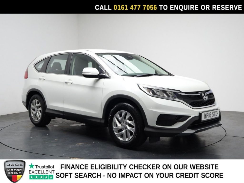 Used 2018 WHITE HONDA CR-V SUV 2.0 i-VTEC S Navi SUV 5dr Petrol Manual Euro 6 (s/s) (155 ps) (reg. 2018-06-30) for sale in Stockport