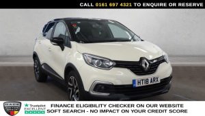 Used 2018 WHITE RENAULT CAPTUR SUV 0.9 TCe ENERGY Iconic SUV 5dr Petrol Manual Euro 6 (s/s) (90 ps) (reg. 2018-06-20) for sale in Manchester