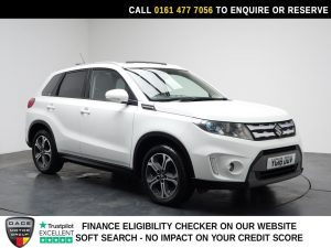 Used 2018 WHITE SUZUKI VITARA SUV 1.6 SZ5 SUV 5dr Petrol Auto ALLGRIP Euro 6 (s/s) (120 ps) (reg. 2018-03-29) for sale in Stockport