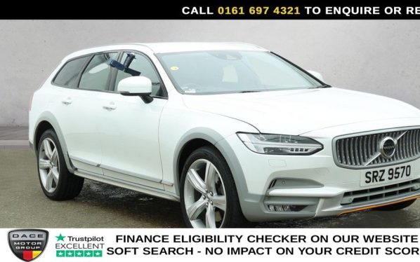 Used 2018 WHITE VOLVO V90 Cross Country Estate 2.0 D4 Volvo Ocean Race Estate 5dr Diesel Auto AWD Euro 6 (s/s) (190 ps) (reg. 2018-11-05) for sale in Manchester
