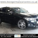 Used 2019 BLACK BMW 1 SERIES Hatchback 1.5 116d M Sport Hatchback 5dr Diesel Auto Euro 6 (s/s) (116 ps) (reg. 2019-05-16) for sale in Altrincham